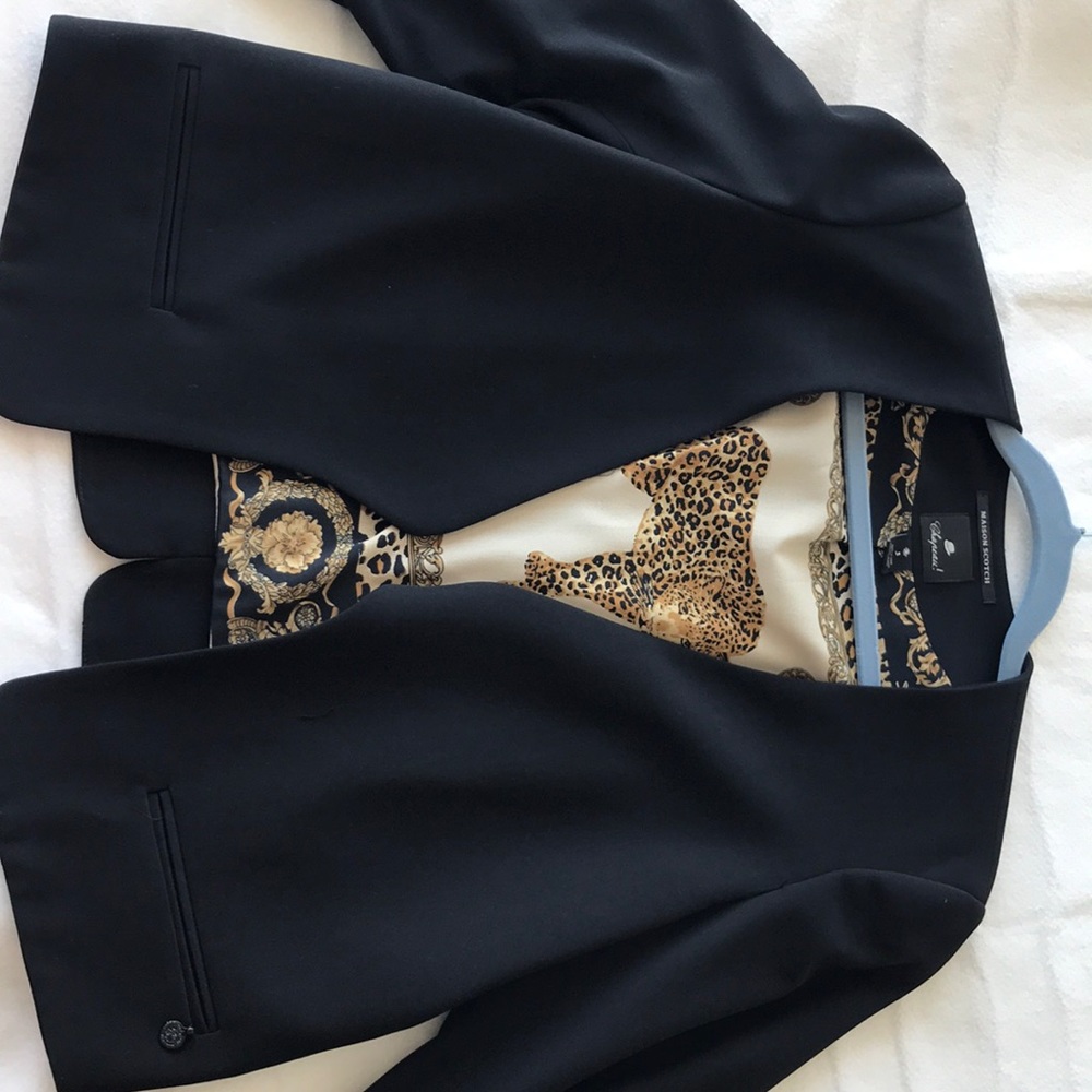 Scotch and Soda - Maison Scotch cropped Blazer